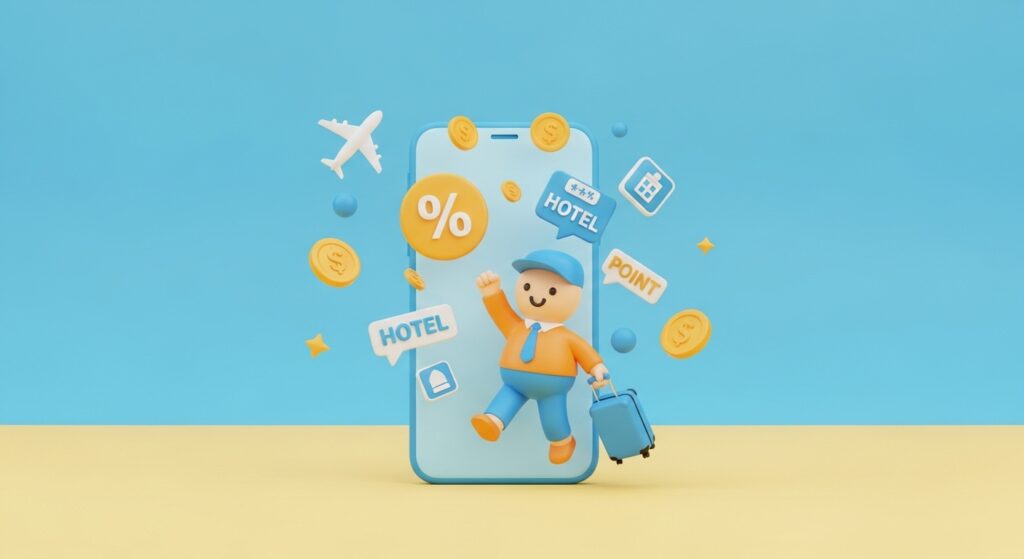 호텔 최저가 예약의 비밀! 플랫폼별(익스피디아, 호텔스닷컴) 할인 혜택 및 리워드 제도 총정리